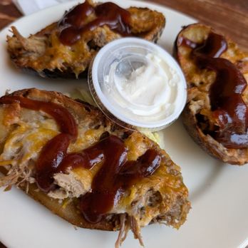 Swamp House Riverfront Grill - Tater skins - Seafood Near Me - Debary, Florida Swamp House Riverfront Grill - Tater skins - Seafood Near Me - Debary, Florida