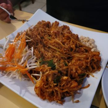 Thai Jasmine Cuisine - Pad Thai. It's not terrible. Not good either. - Thai Near Me - Pasadena, Texas Thai Jasmine Cuisine - Pad Thai. It's not terrible. Not good either. - Thai Near Me - Pasadena, Texas