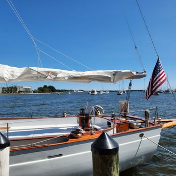 Schooner Woodwind - The AFT part of woodwind 2 at dock - Boating Near Me - Annapolis, Maryland