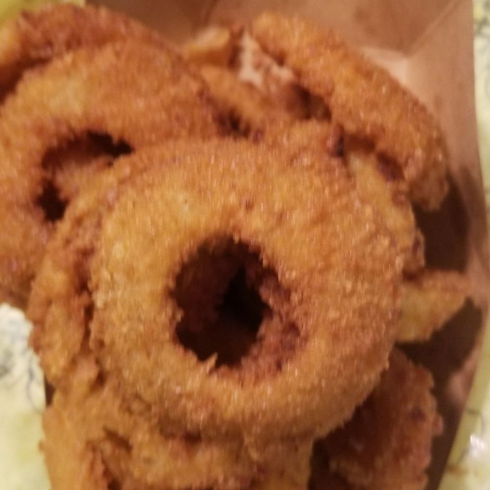The Hat - Less than 1/3 of my order of onion rings - Fast Food Near Me - Glendora, California The Hat - Less than 1/3 of my order of onion rings - Fast Food Near Me - Glendora, California