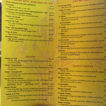 Le Café Crêpe - Le Café Crêpe menu - Creperies Near Me - Austin, Texas Le Café Crêpe - Le Café Crêpe menu - Creperies Near Me - Austin, Texas