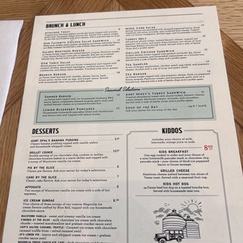 Magnolia Table - Menu - Breakfast & Brunch Near Me - Waco, Texas