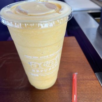 Acai Republic - The Acerola OJ Juice in a large. - Juice Bars & Smoothies Near Me - Tustin, California