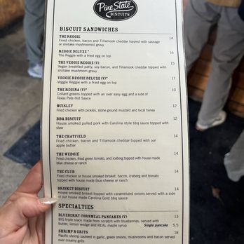 Pine State Biscuits - Menu - Southern Near Me - Portland, Oregon