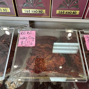 168 Kho Bo - Mieng Cay *Most popular sold beef jerky - Imported Food Near Me - Westminster, California 168 Kho Bo - Mieng Cay *Most popular sold beef jerky - Imported Food Near Me - Westminster, California