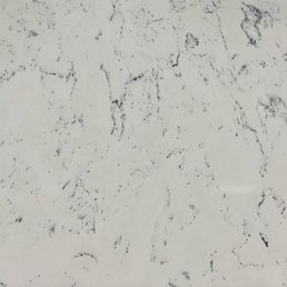 Kitchen island in Bianco Swan. Kitchen island in Bianco Swan.