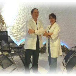 Vita Salt Cave - Dr Ylena and David Pakula owner of  Vita-Salt Cave