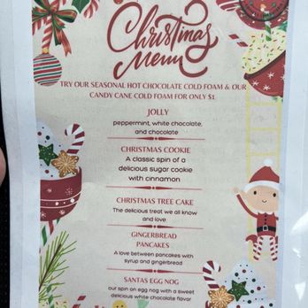 The Blend - Christmas Menu 2024 - Coffee & Tea Near Me - Thomasville, North Carolina
