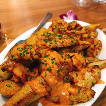 Vidrio - Patatas Bravas - Mediterranean Near Me - Raleigh, North Carolina Vidrio - Patatas Bravas - Mediterranean Near Me - Raleigh, North Carolina