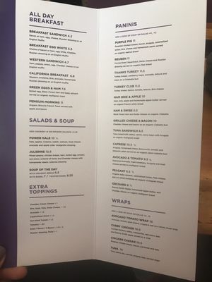 Menu photo 3 Purple Penguin Cafe Toronto, ON
