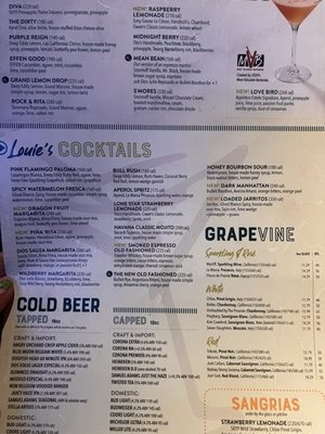 Menu photo 1 Bar Louie - The District Tustin, CA