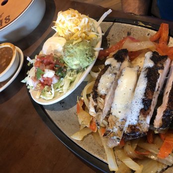 Uncle Julio's - Chicken fajitas more than one person could eat. The chicken was a full chicken breast. - Mexican Near Me - Orlando, Florida Uncle Julio's - Chicken fajitas more than one person could eat. The chicken was a full chicken breast. - Mexican Near Me - Orlando, Florida