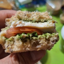 Sprouts Farmers Market - Chicken pesto sandwich from deli section