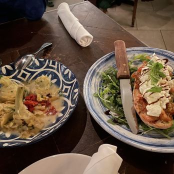 Rusticucina - artichoke and bruschetta appetizers. yum! - Italian Near Me - San Diego, California