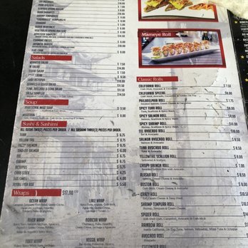 W Sushi Bar - Menu photos - Japanese Near Me - Palmer, Puerto Rico W Sushi Bar - Menu photos - Japanese Near Me - Palmer, Puerto Rico