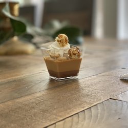 Lavish Cuisine - Salted caramel panna cotta