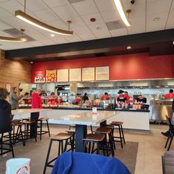 Panda Express - Counter and dining room