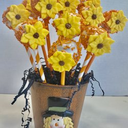 Cake Pops By Alli - Fall Sunflower Bouquet