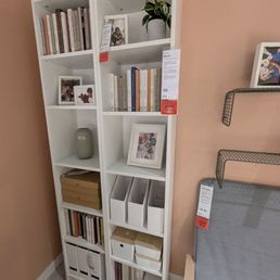 Billy bookshelves