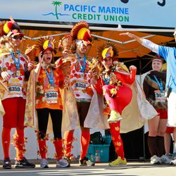 O'Side Turkey Trot - One of our costume contest winners