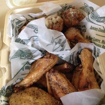 Wingstop - Post-game meal of lemon pepper and garlic parmesan. - Chicken Wings Near Me - Mililani, Hawaii