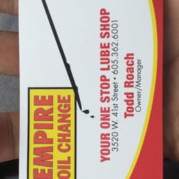 Here's the owner's card Here's the owner's card