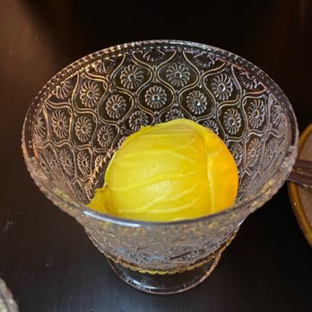 ROOP Chicago Innovative Indian Restaurant & Cocktail Bar - Mango sorbet - Indian Near Me - Chicago, Illinois