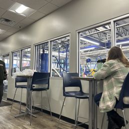 New waiting area