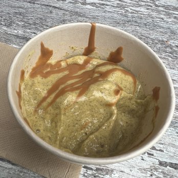 Good Life Organic Kitchen - Exton - Golden glow smoothie bowl with peanut butter. - Juice Bars & Smoothies Near Me - Exton, Pennsylvania Good Life Organic Kitchen - Exton - Golden glow smoothie bowl with peanut butter. - Juice Bars & Smoothies Near Me - Exton, Pennsylvania