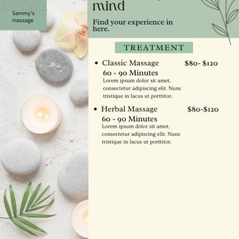 Sammy’s massage - Massage Therapy Near Me - Orlando, Florida Sammy’s massage - Massage Therapy Near Me - Orlando, Florida