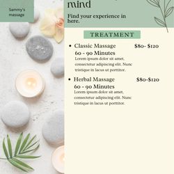 Sammy’s massage 
