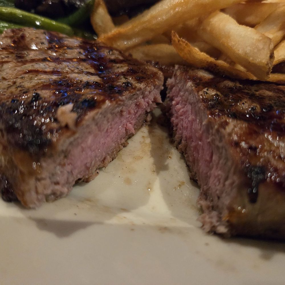 Black Angus Steakhouse - Ordered medium rare, got medium to medium well - Steakhouses Near Me - Whittier, California