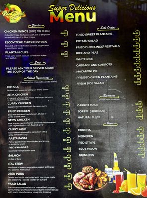 Menu photo 5 Rockyaad Jamaican Restaurant Carmichael, CA