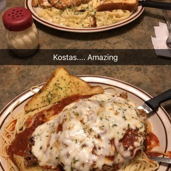 Kostas Express Restaurant - Chicken Parmasean and Chicken Alfredo.. Yum! - Greek Near Me - Dillsboro, North Carolina Kostas Express Restaurant - Chicken Parmasean and Chicken Alfredo.. Yum! - Greek Near Me - Dillsboro, North Carolina