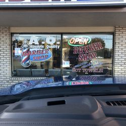 AQ Barbershop - Front of the barbershop