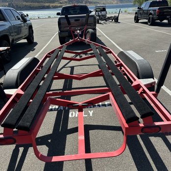 Bunked Up - Newly Installed Trailer Bunks - Trailer Repair Near Me Bunked Up - Newly Installed Trailer Bunks - Trailer Repair Near Me