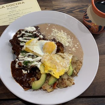 La Cocina - Chilaquiles en Mole - Mexican Near Me - Ukiah, California La Cocina - Chilaquiles en Mole - Mexican Near Me - Ukiah, California