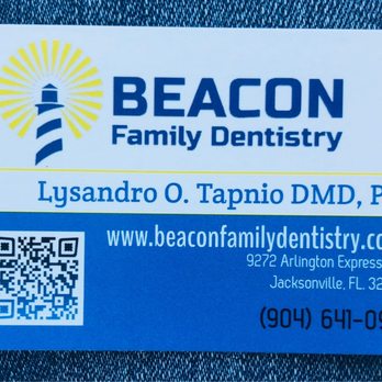 Beacon Family Dentistry - Staff, Dental Hygienist, and Dr Tapnio are Top Notch!! ...I won't be going anywhere else :)) - General Dentistry Near Me - Jacksonville, Florida Beacon Family Dentistry - Staff, Dental Hygienist, and Dr Tapnio are Top Notch!! ...I won't be going anywhere else :)) - General Dentistry Near Me - Jacksonville, Florida