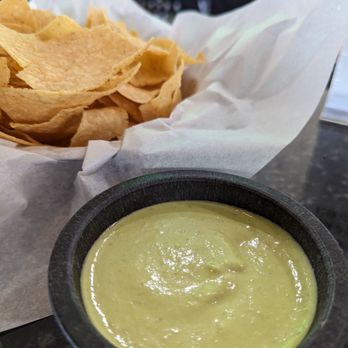 El Nuevo Mexico - Georgetown - The green sauce is there if you ASK for it. SO good. I ate the whole bowl....ooops - Mexican Near Me - Georgetown, Texas El Nuevo Mexico - Georgetown - The green sauce is there if you ASK for it. SO good. I ate the whole bowl....ooops - Mexican Near Me - Georgetown, Texas