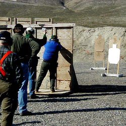 Rattlesnake Mountain Shooting Facility - Practical pistol range