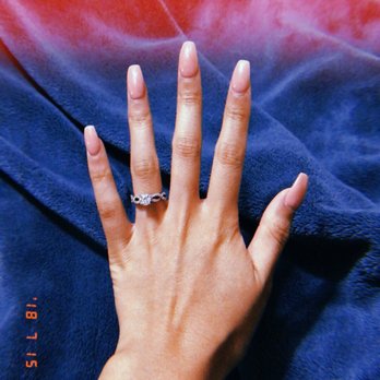 ND Nails & Spa - Engagement nails dipped powder professionally done by Amy. - Nail Salons Near Me - Miami, Florida ND Nails & Spa - Engagement nails dipped powder professionally done by Amy. - Nail Salons Near Me - Miami, Florida