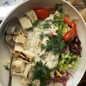 Blossom and Root Kitchen - Mediterranean Bowl - Vegan Near Me - Danville, California Blossom and Root Kitchen - Mediterranean Bowl - Vegan Near Me - Danville, California