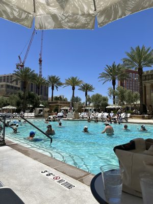 The Palazzo Pool Deck by null