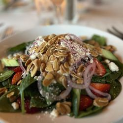 Market Grille - Chef's Seasonal Selection Spinach Strawberry Almond Salad
