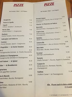 Menu photo 3 Osteria Mossimo Milano Dusseldorf, NW
