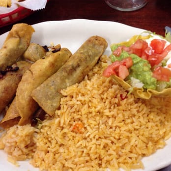 Los Compadres - Flautas with beef and rice. - Mexican Near Me - Easley, South Carolina Los Compadres - Flautas with beef and rice. - Mexican Near Me - Easley, South Carolina