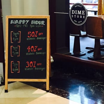 Dime Store - Weekday happy hour! - Breakfast & Brunch Near Me - Detroit, Michigan