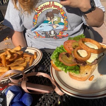 Lorene's Ranch House & Coffee Shop - Bronco Burger With Fries. - American Near Me - Bakersfield, California Lorene's Ranch House & Coffee Shop - Bronco Burger With Fries. - American Near Me - Bakersfield, California