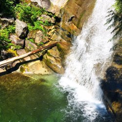 Big Creek Falls - Taylor River Trail - Otter Falls backside (where the pools are)