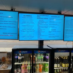 El Taco Veloz - Menu as of June 2023